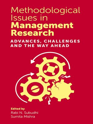 cover image of Methodological Issues in Management Research